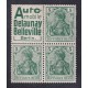 ALEMANIA 1911 ESTAMPILLAS SE-TENANT ZUSAMMENDRUCKE NUEVAS CON GOMA MI. R6 CON PUBLICIDAD RARISIMA 750 €
